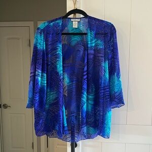 Vintage Simply Silk Kimono Top